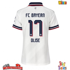 Bayern Munich Michael Olise #17 Replica Away Stadium Shirt for Women 2026-27 Short Sleeve